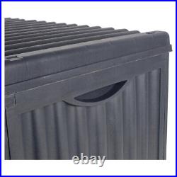 Large 750L Garden Storage Outdoor Box Plastic Utility Chest Unit Box Waterproof+