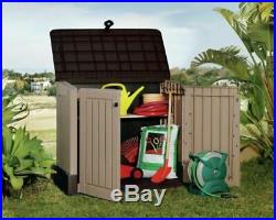 Large KETER Store Outdoor Garden Storage Shed Garage Backyard Utility DIY 845L