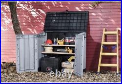 Large Keter Store NOVA 880L Garden Storage Box XL Shed Outside Bin Tool