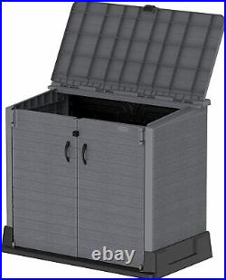 Large Storage Shed Garden Outdoor Bin Tool Store Lockable Waterproof Unit 850l