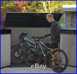 Large Storage Shed Garden Wheelie Bin XL Plastic Keter Bike Tool Store Patio Box