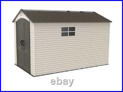 Lifetime 7ft x 12ft / 2.1 x 3.6m Garden Storage Shed with Windows and Floor New