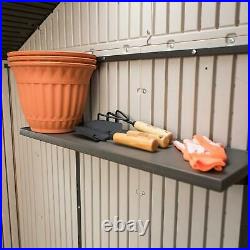 Lifetime 7x12 Outdoor Storage Garden Shed HDPE Plastic Unit