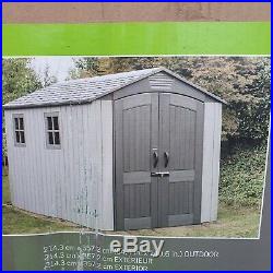 Lifetime 8 FT. X 8 FT Outdoor Storage Shed Garden Tools RRP £1200