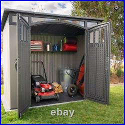 Lifetime 8ft 4 x 5ft 4 / 2.54 x 1.65m Modern Durable Storage Shed 60387U New
