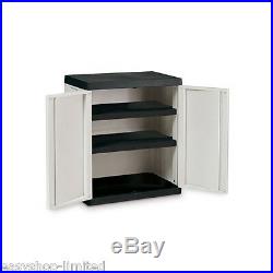 Medium Garden Storage Chest Cupboard Cabinet Box Shelves Tool Box Sturdy New