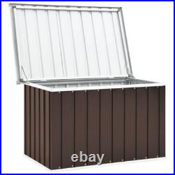 Metal Outdoor Garden Storage Shed Box Furniture Cabinet Terrace Trunk for Tools