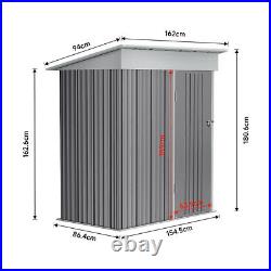 Metal Tool Shed Storage House 10x8 10x10ft 10x12ft Lockable Outdoor Garden Shed