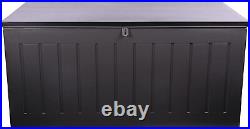 Mrs Hinch 270L / 680L / 830L Outdoor Garden Storage Box Bench Plastic Shed Chest
