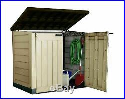 NEW Keter XL Large Storage Shed Plastic Garden Outside Bin Tool Store It Max New