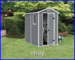 OUTDOOR Garden Storage Shed Plastic Durable Fade Free Weather Resistant Keter