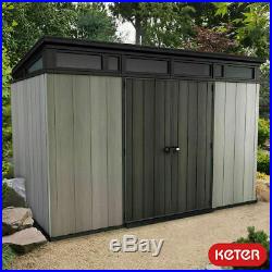 Outdoor Garden 11ft x 7ft Keter Artisan Strong Storage DUOTECH Shed 3.2 x 2.1m