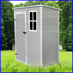 Panana Plastic Garden Storage Shed Outdoor Storage Strong Structure House Shed