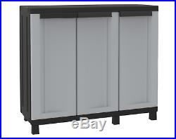 Premium Extra Wide Outdoor Garden Patio Storage Box Cabinet Cupboard Unit Shed