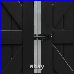 Rowlinson Palram 6x3 Skylight Grey Deco Apex Shed Garden Storage Lockable