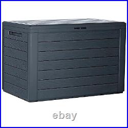 Selection Of Multipurpose Large Plastic Outdoor Garden Furniture Storage Boxes