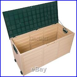 Starplast Outdoor Garden Plastic Storage Utility Chest Cushion Shed Box 280L