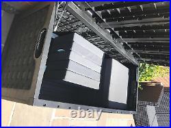 Starplast XXL Huge Plastic 634 ltr Garden Storage Box With Piston Opening Lid