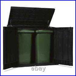 Toomax Storaway 1270L Garden Storage Box Anthracite- ASSEMBLED D125