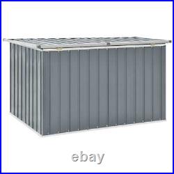 VidaXL Garden Storage Box Grey 149x99x93 cm